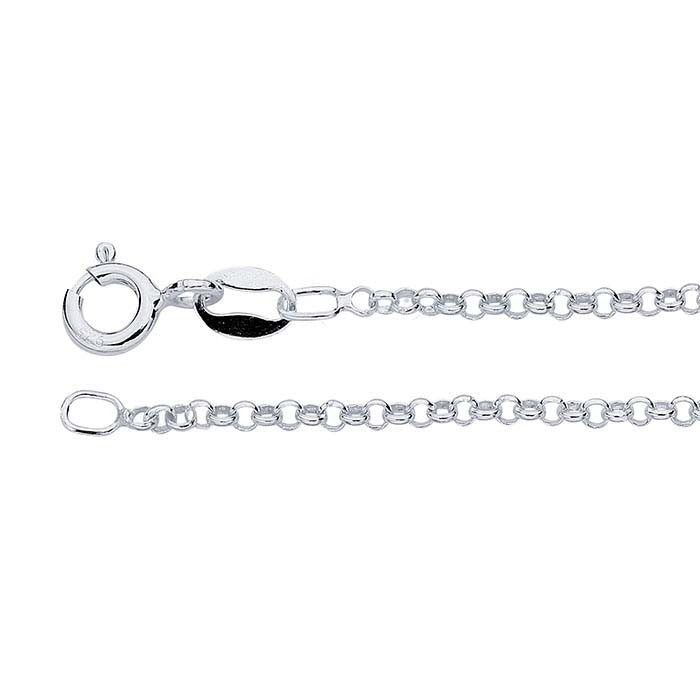 Sterling Silver Rolo Chain 1.65mm 16"