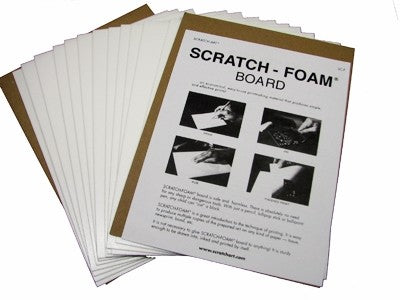 Scratch Foam 6 "x 9"
