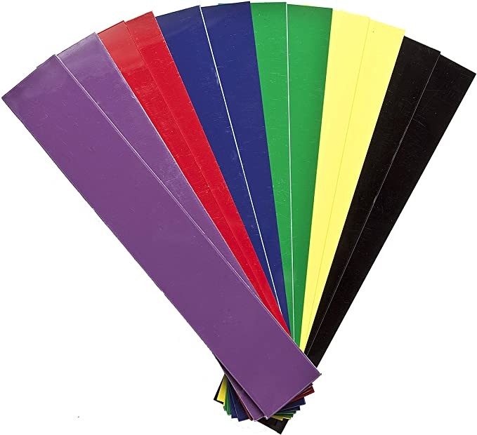 Metal Clay Rolling Spacers / Graduated Slat Set Metal Clay Alchemist