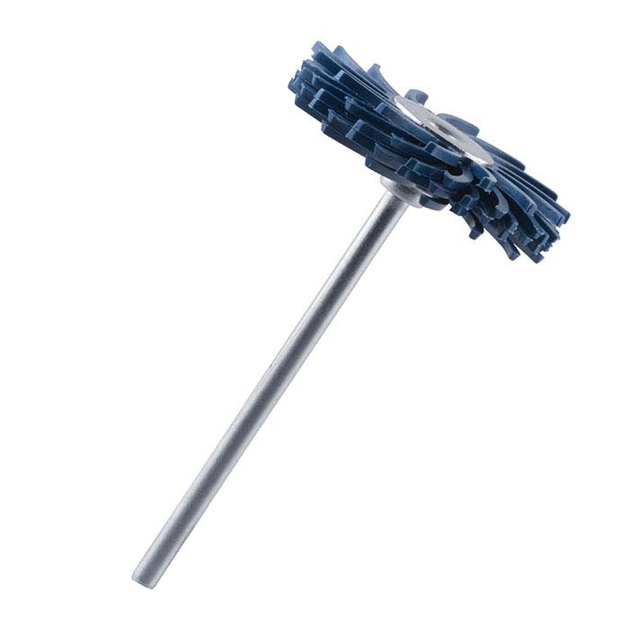 3M Bristle Disc Pre-Mounted 400 Grit, thick bristles for longer life (2pc)