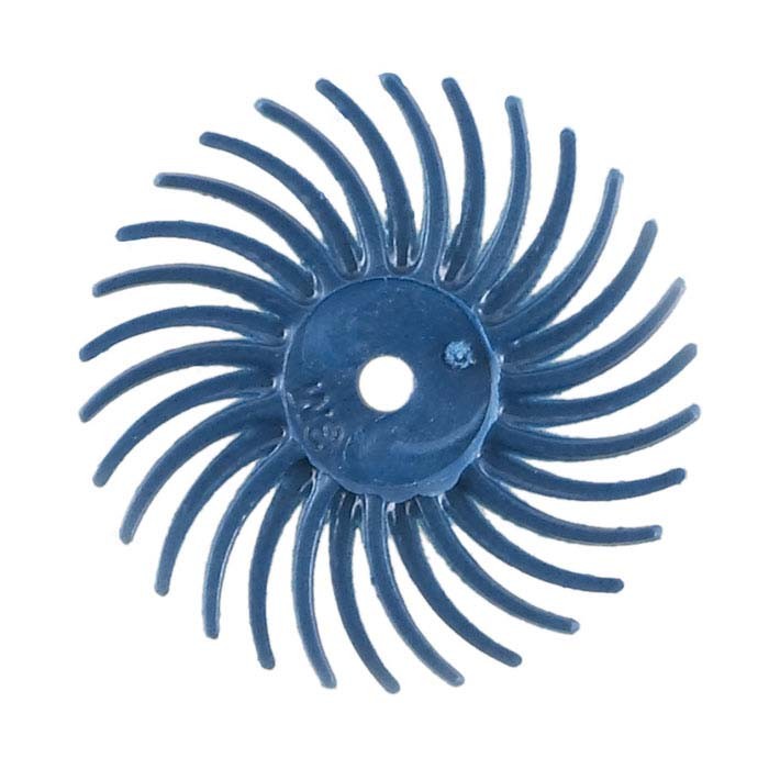 3M Radial Bristle Disc, 400 grit, Blue 3/4" (12 piece)