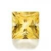 Cubic Zirconia Canary Yellow Square, princess cut 3mm &amp; 5mm (5pc)
