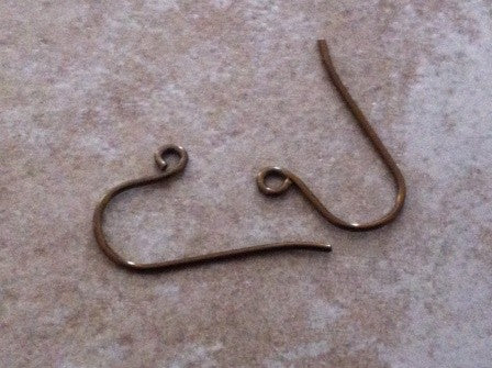 Ear Wires French Niobium Brown (1pr)