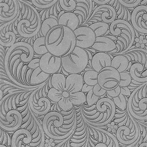 Texture Tile - Roses & Swirls Embossed