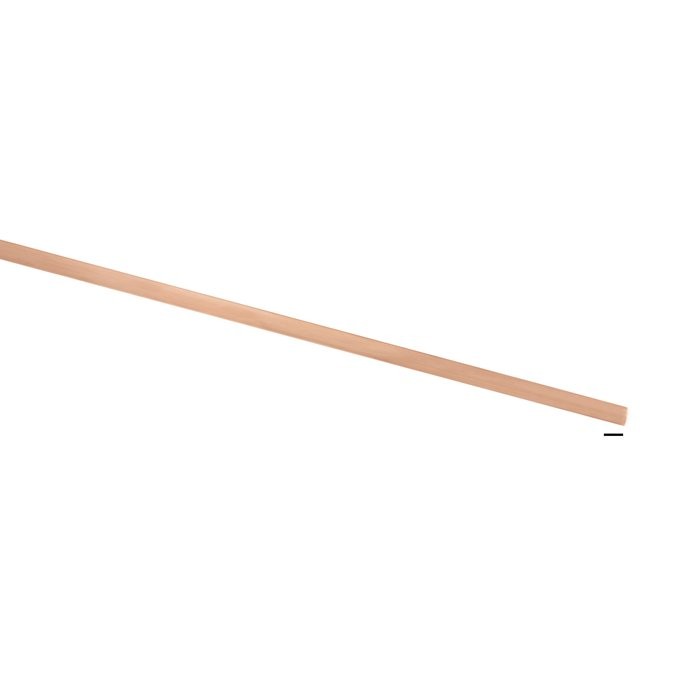 Bezel Wire Strip Copper,  24g,  1/4"/ 6.35mm, 4 plus feet