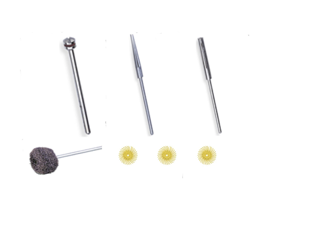 Rotary Tool Metal Finishing Kit - 5 piece set