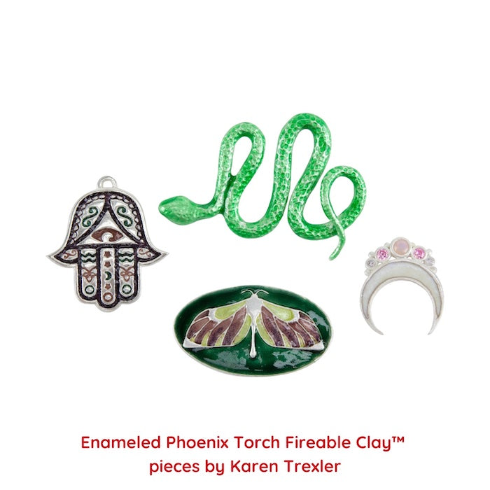 Phoenix Torch & Kiln fire clay, Fine Silver lump clay, paste or syringe