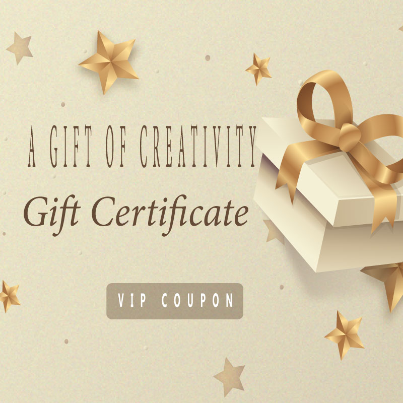 Metal Clay Gift Certificates