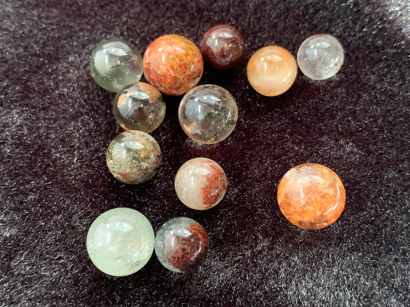Gems for Caged Pendants, no holes, marbles, natural gems
