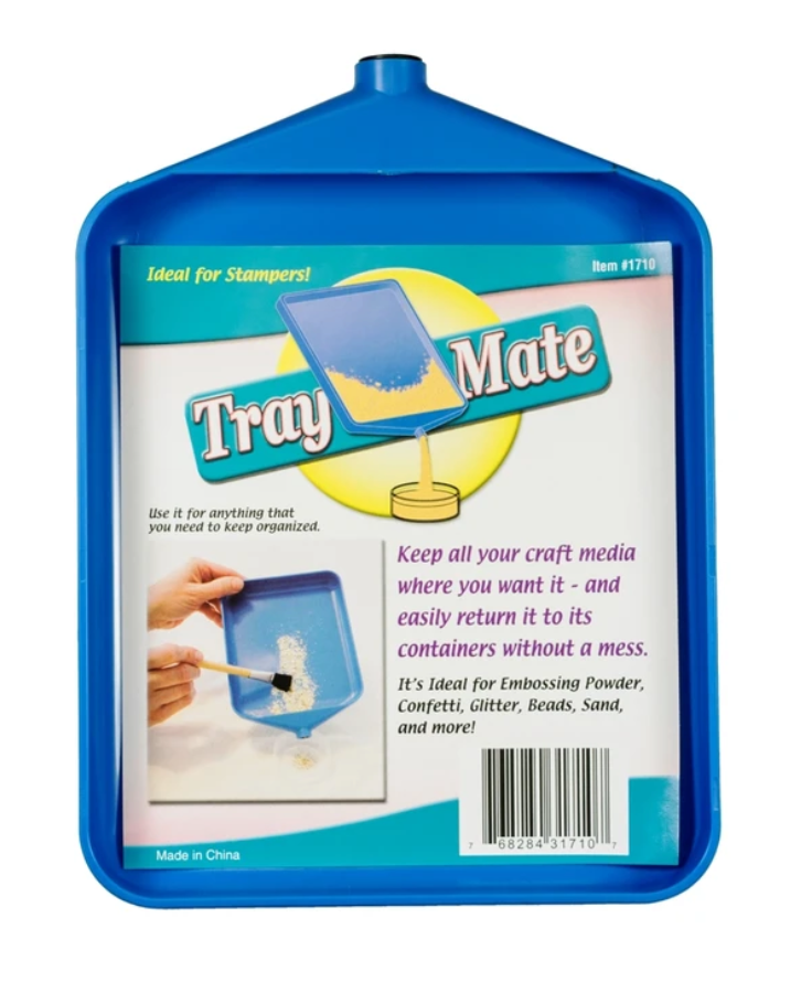 Funnel Tray, Tidy Tray with rubber stopper