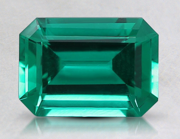 CHATAM - 1.32 CTW OCTAGON LAB CREATED EMERALD LOOSE GEMSTONE, Valentine's  Fine Jewelry