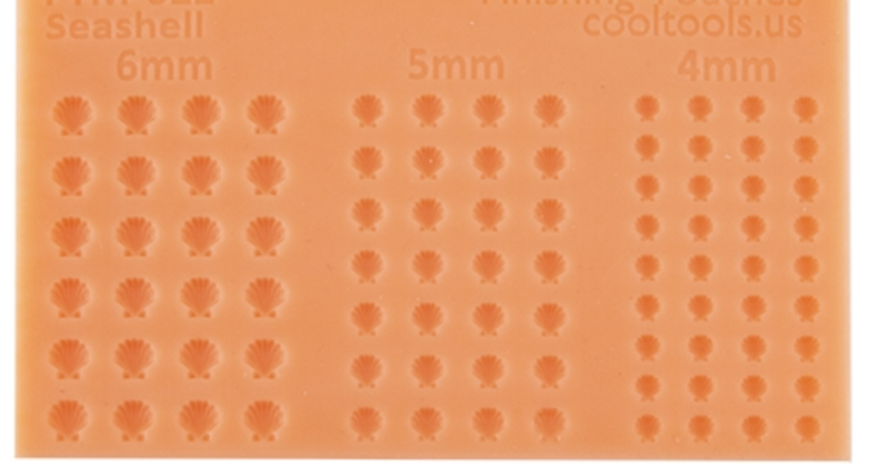 Seashell, Finishing Touches embellishment Mold