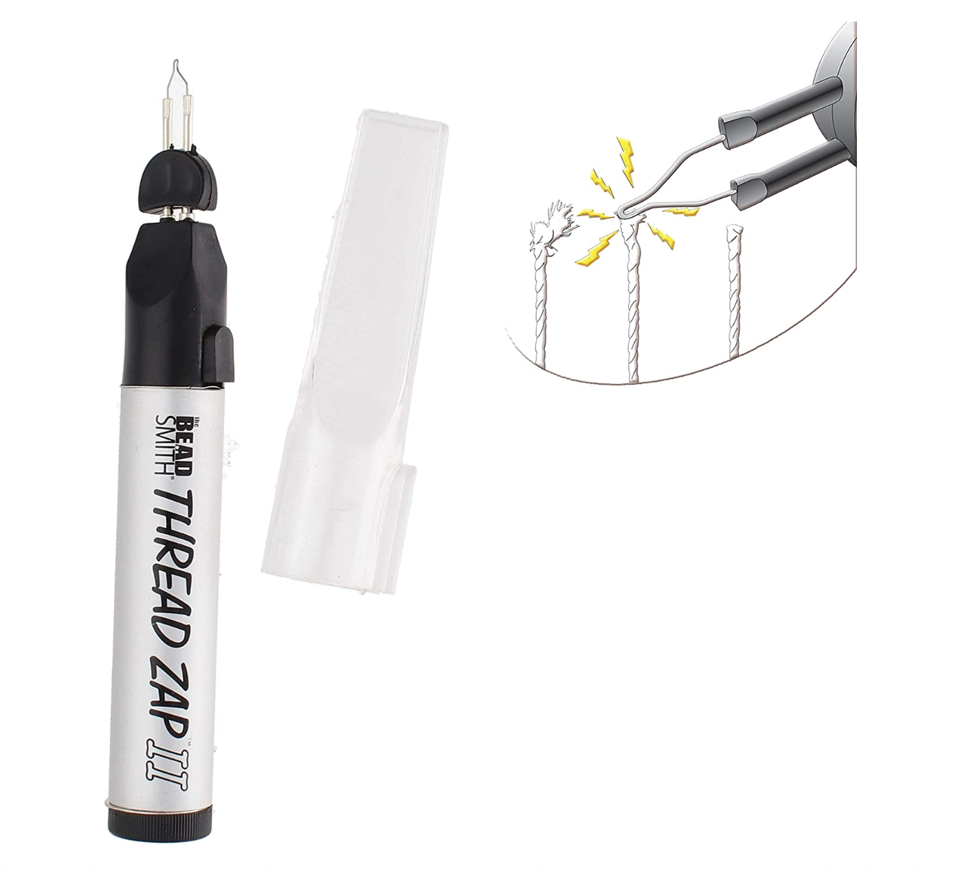 EZ Thread zapper, to secure your thread on all your beaded projects ...