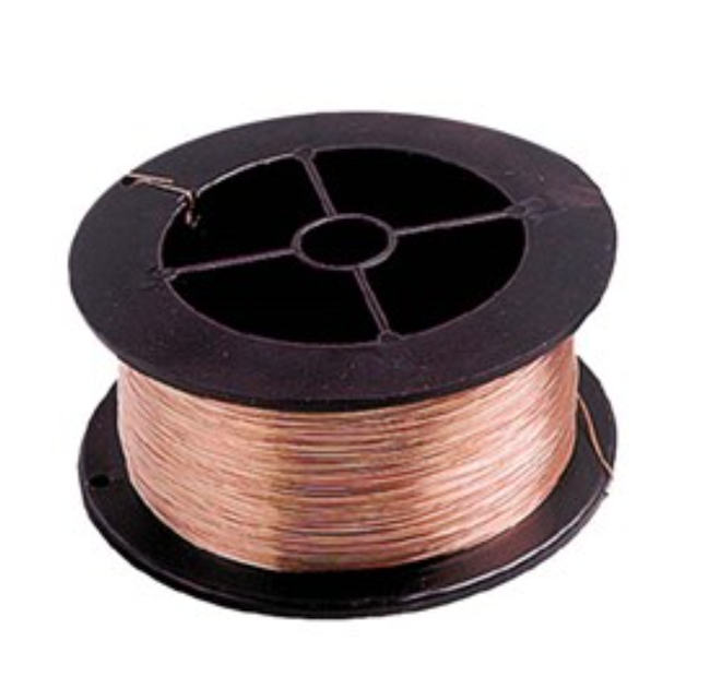 Wire Copper Round, dead soft, One pound spools