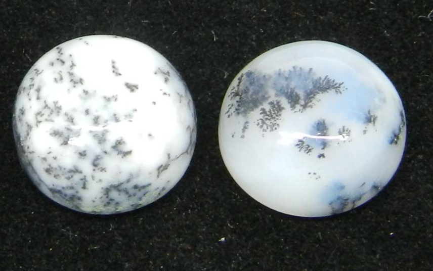 Dentritic Opal, 10mm cabochon