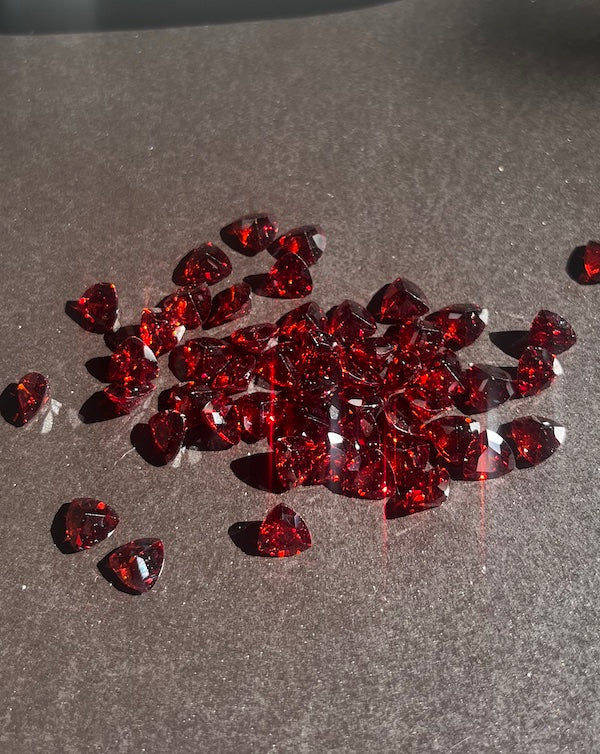 Fireable Gem Pack Trillions Cubic Zirconia, Spinel and Nano 5mm