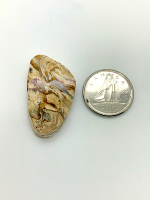 Root Plum Agate & Jasper Stones - Grounding stone